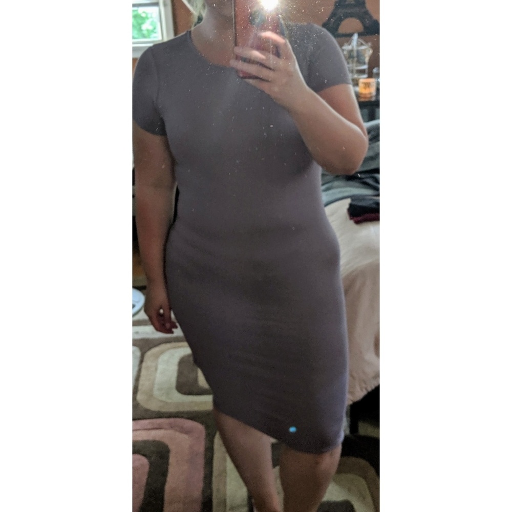 Forever 21 Ribbed T-Shirt Dress